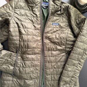 Patagonia women’s Green Nano Puff Jacket
